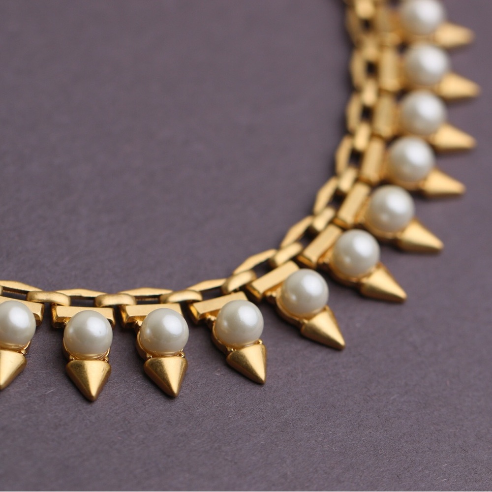 Stella & Dot Pearl Spike Necklace - Picture 3 of 4